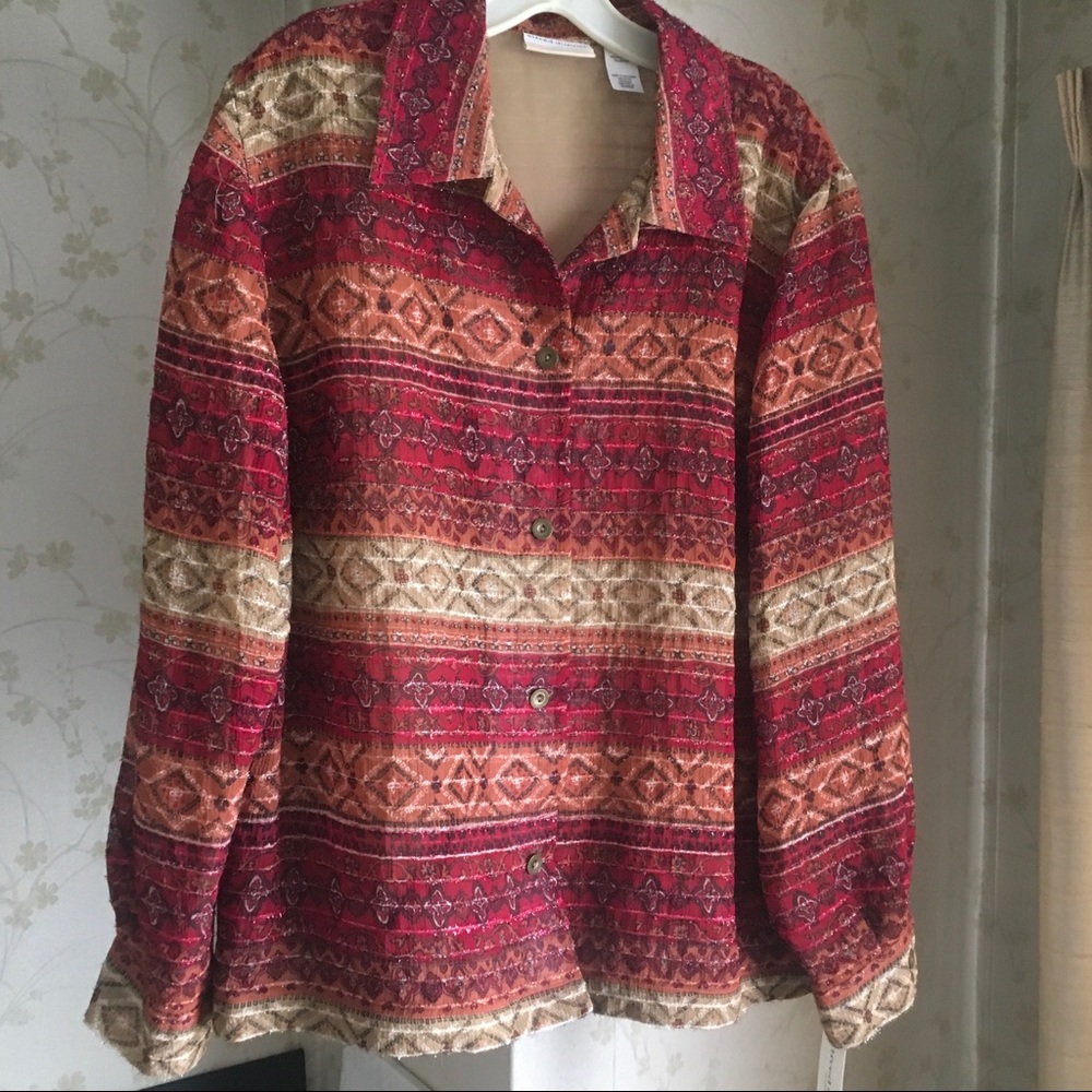 🔖Alfred Dunner Light Weight Jacket🔖. 16W